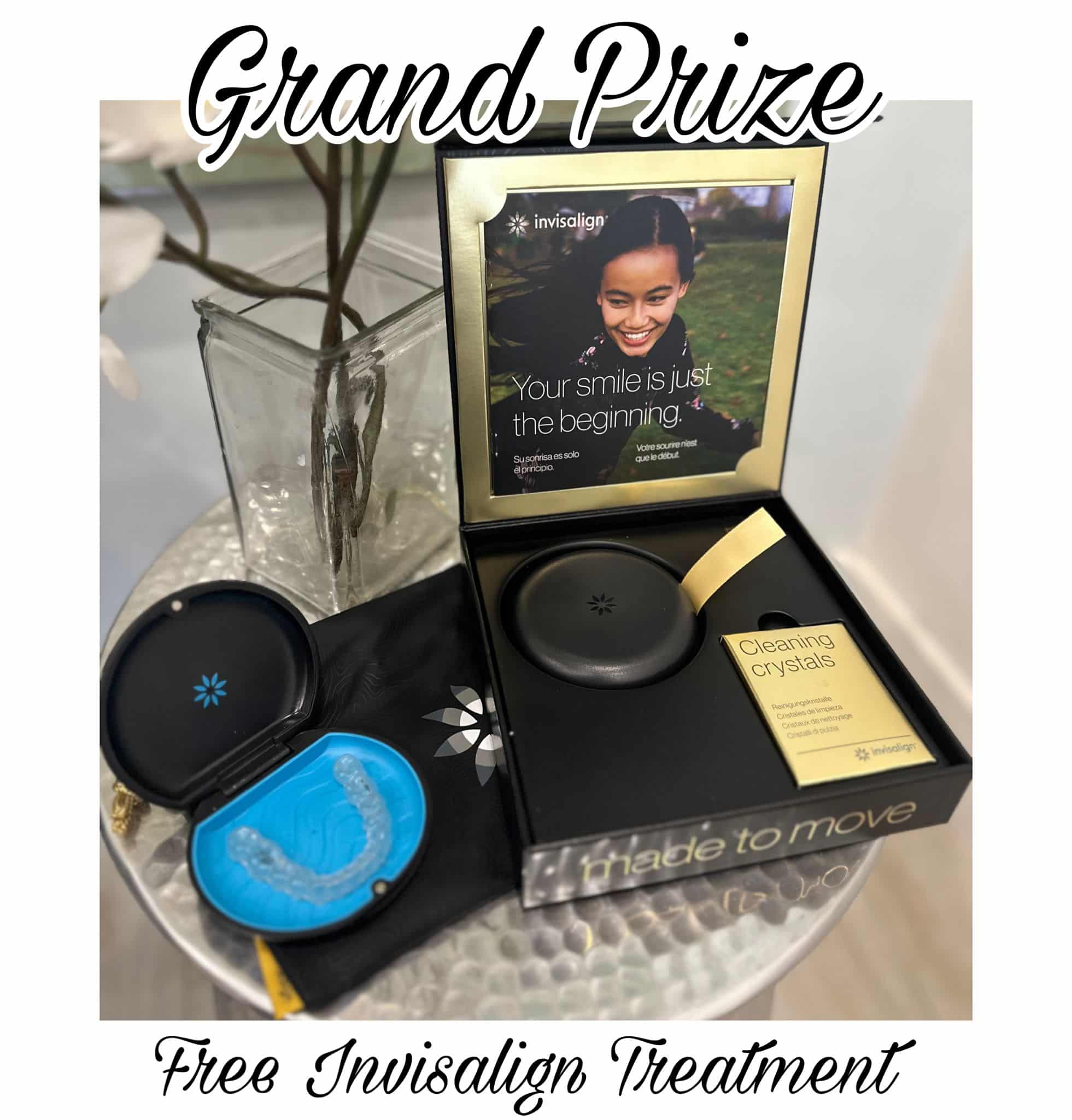Grand Prize free invisalign treatment