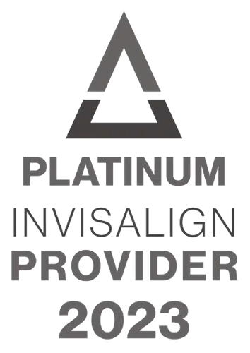 Invisalign Platinum Provider logo.
