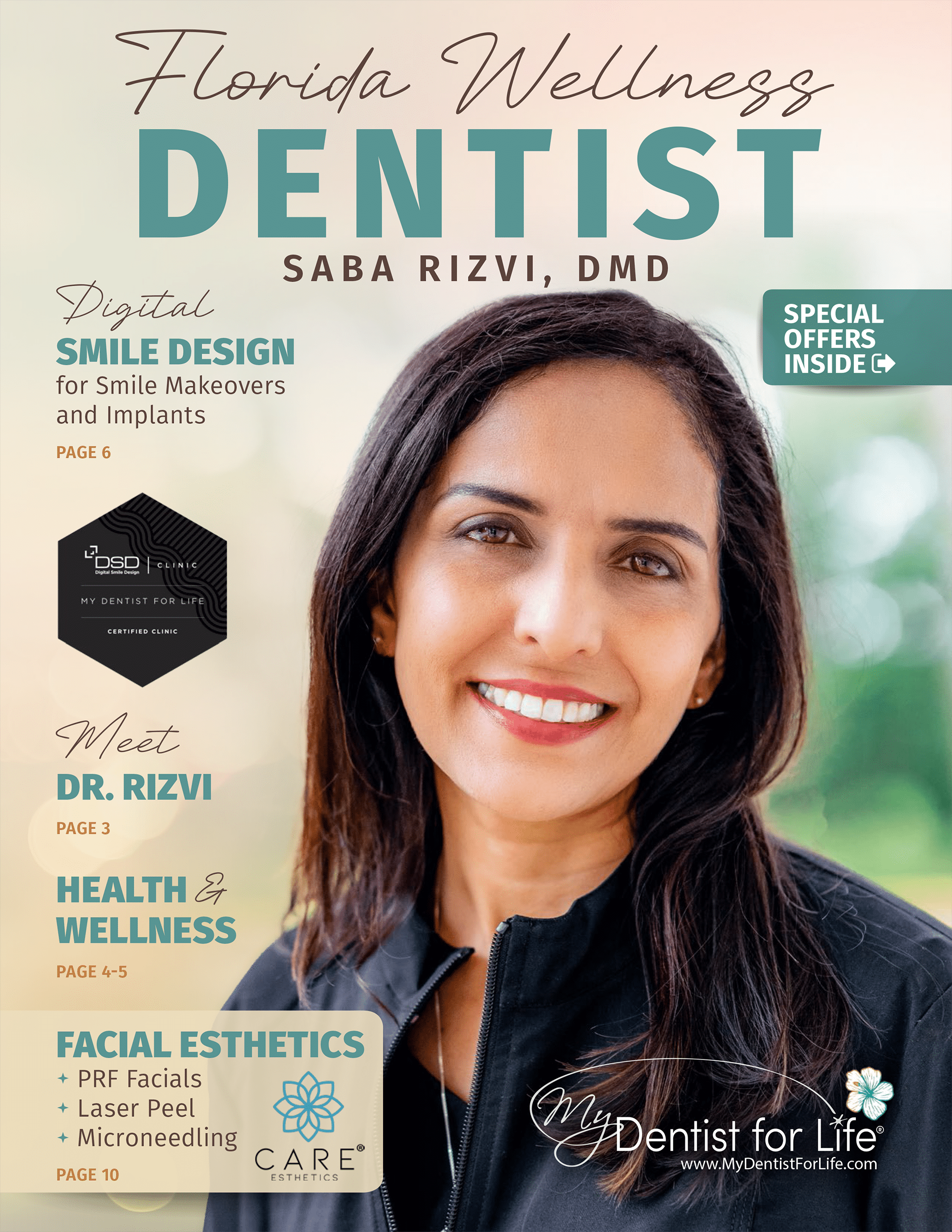 Florida Wellness Dentist Dr. Saba Rizvi, DMD, in Plantation, FL.